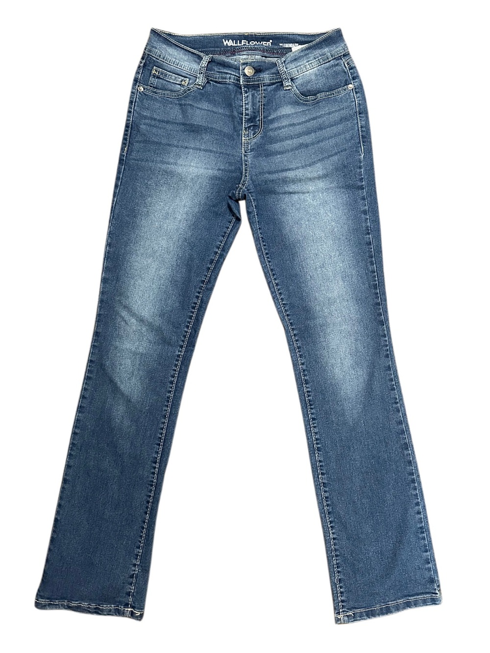 WallFlower Legendary Fit Bootcut Jeans Women’s Size 7 Medium Wash Stretch Denim